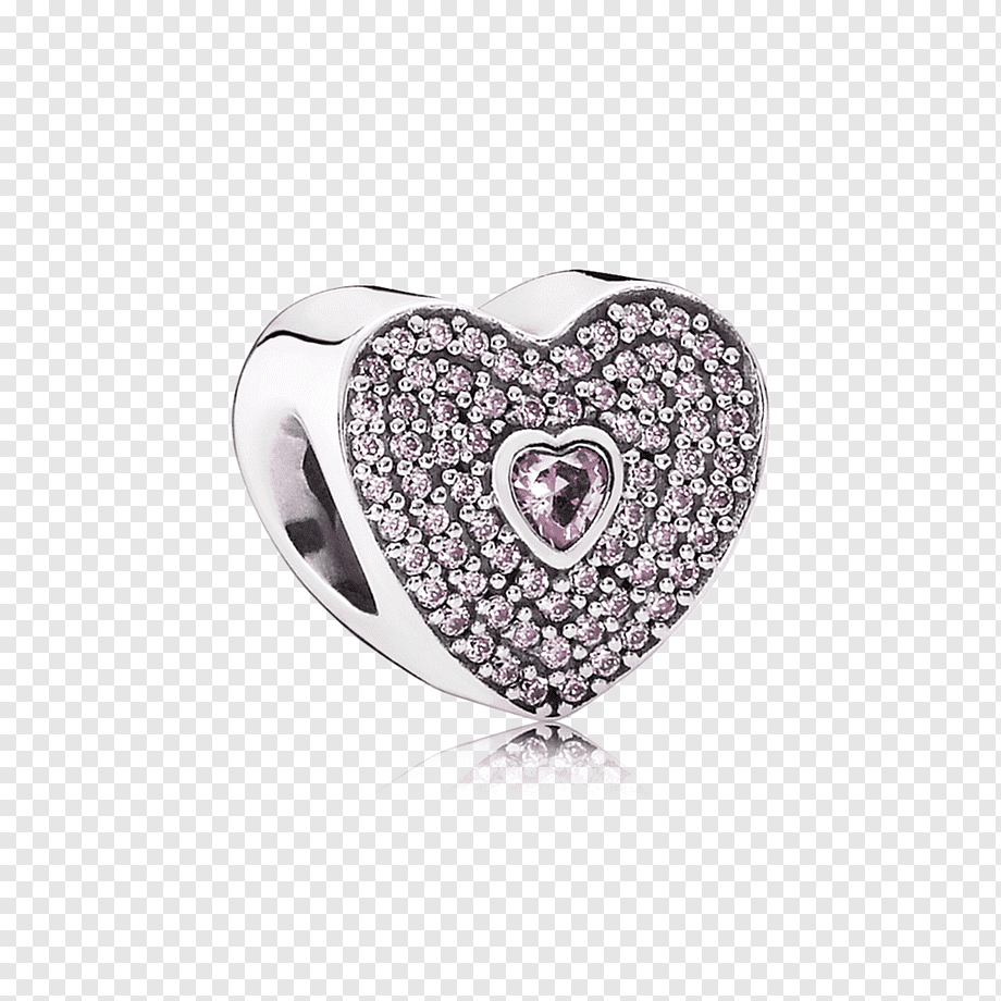 Charm Corazón Diamante
